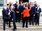 Angela Merkelová a Emanuel Macron jednali na nmeckém zámku Meseberg. (19....