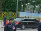 Kim ong-un dorazil do Singapuru na summit s Trumpem