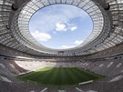 Stadion Luniki, který hostí úvodní zápas fotbalového mistrovství svta 2018 v...