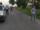 Smrtelná nehoda na Kladensku u obce Slatina. (17.6.2018)