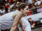 Česká basketbalistka Romana Hejdová na MS 3x3 na Filipínách
