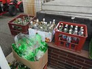 Celnci v Hradci Krlov vylili do istrny stovky litr alkoholu.