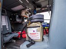 Box s krevní transfuzí a transfuzní jednotka na palub vrtulníku hradecké...
