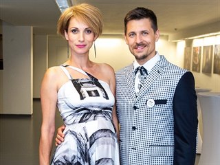 Zuzana Kanócz se svým partnerem Jurajem Lojem