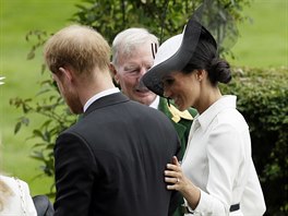 Princ Harry a vévodkyně Meghan v Ascotu (19. června 2018)