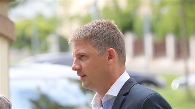 Bývalý předseda Strany svobodných občanů Petr Mach (18. června 2018)