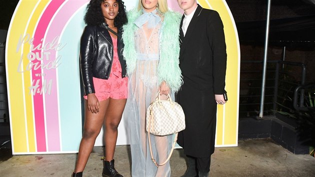 V mezinárodní kampani kolekce H&M Pride se letos objevili také umělkyně a aktivistka Gabrielle Richardsonová, drag performerka Aja a model Shaun Ross.