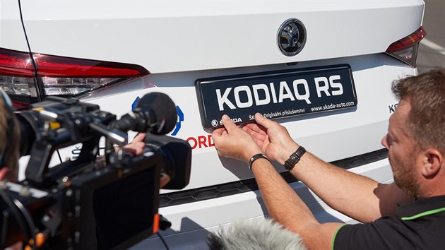 koda Kodiaq RS pi rekordn jzd na nmeckm okruhu Nrburgring