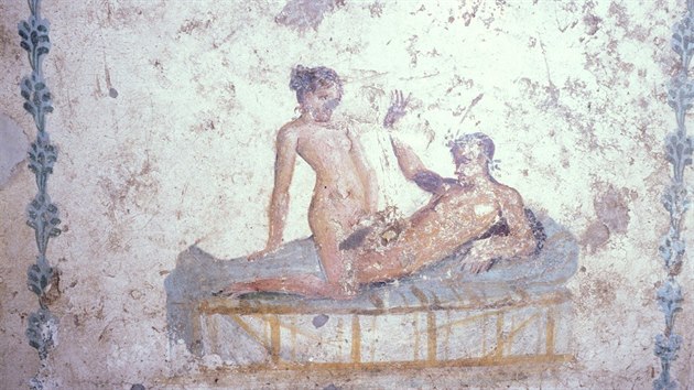 Erotick malby se dochovaly i na stnch nejznmjho nevstince Pompej, jmenoval se Lupanar.