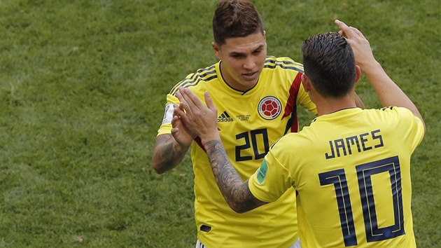 STDN. Do hry nastoupil v prbhu druhho poloasu msto Juana Quintera hvzdn James Rodrguez.