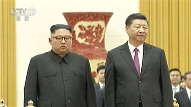 nsk prezident Si in-pching se 19. ervna 2018 setkal se severokorejskm vdcem Kim ong-unem.