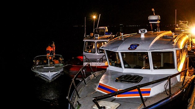 Při srážce výletní lodi s tažným člunem na řece Volze zahynulo v ruském městě Volgograd 11 lidí. (11. června 2018)