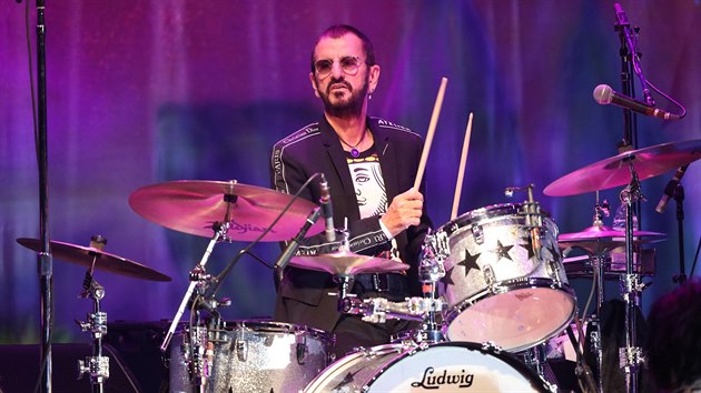 Ringo Starr v pražském Kongresovém centru 19. června 2018
