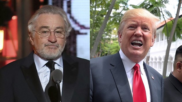 Robert De Niro a Donald Trump