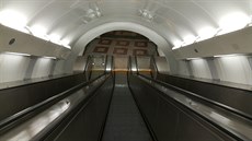 V Praze se po devítiměsíční rekonstrukci otevřel výstup ze stanice metra Anděl...