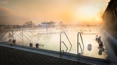 Letos v Aqualandu pibyly dva bazény s horkou termální vodou.