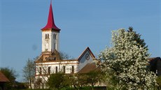 Kostel Bukovka - rekonstrukce krovu a stechy, jaro 2018