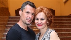 Tomáš Horna a Monika Absolonová (9. června 2018)