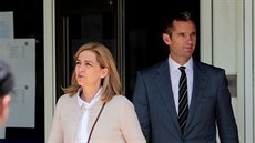 panlská princezna Cristina a její manel Iaki Urdangarin (Palma de Mallorca,...