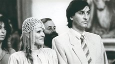 Chantal Poullain a Bolek Polívka ve svatební den (1986)