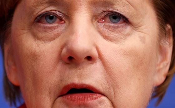 Nmecká kancléka Angela Merkelová na summitu EU v Bruselu (29. ervna 2018)