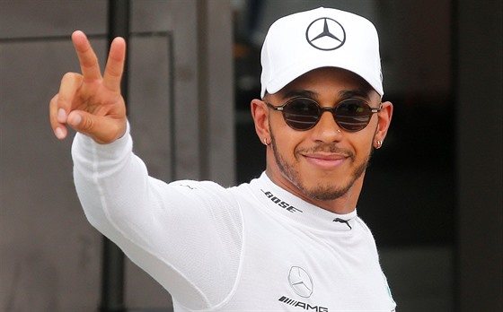 Lewis Hamilton, vítěz kvalifikace na Velkou cenu Francie