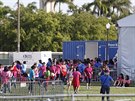 Centrum pro dti ilegálních migrant v Homesteadu na Florid (18. ervna 2018)