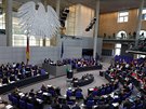 Projev nmecké kancléky Angely Merkelové ve Spolkovém snmu (28. ervna 2018)