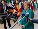 Nmecká kancléka Angela Merkelová na summitu EU v Bruselu (28. ervna 2018)