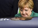 Nmecká kancléka Angela Merkelová na summitu EU v Bruselu (28. ervna 2018)