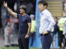 Nmecký kou Joachim Löw gestikuluje v utkání proti Jiní Koreji.