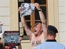 Demonstrace proti jmenování vlády premiéra Andreje Babie, opené o hlasy...