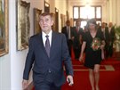 Po jmenování vlády odjel premiér Andrej Babi se svými ministry do Strakovy...
