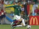 Kapitán mexických fotbalist Rafael Márquez nastoupil v úvodním utkání...