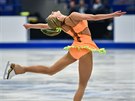 Michaela Lucie Hanzlíková pi vystoupení na Mistrovství Evropy v Ostrav v roce...