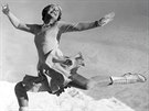 Krasobruslaská legenda Sonja Henie. Tikrát vyhrála olympijské hry, desetkrát...