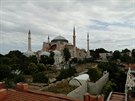 Istanbulský chrám Hagia Sophia (25. ervna 2018)