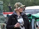 Konící ministryn obrany Karla lechtová (ANO) se zúastnila 23. ervna 2018...