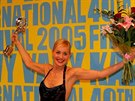 Sharon Stoneová pevzala v Karlových Varech Kiálový globus za mimoádný...