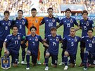 Sestava japonských fotbalist na zápas proti Senegalu.