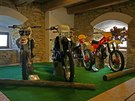 Muzeum cyklistiky v Novch Hradech otevr novou expozici s motocykly.