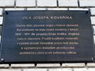 Roky chtrajc przdnou vilu Josefa Kovka na prostjovskm Vojkov...