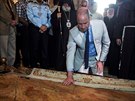Princ William v Jeruzalém navtívil Chrám Boího hrobu (28. ervna 2018).