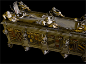 Vizualizace cnovho sarkofgu Rudolfa II.