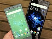 Sony Xperia XZ2 Compact a XZ2. Vt z nich se u v z dok pmho nstupce