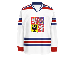 Dres eské hokejové reprezentace z roku 1996.