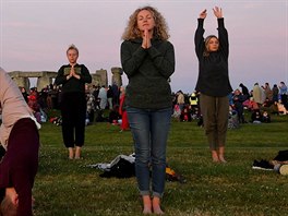 Lidé slavili Mezinárodní den jógy
