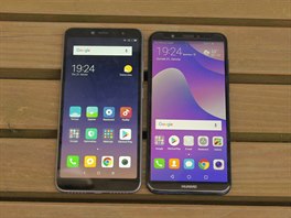Huawei Y7 Prime 2018 a Xiaomi Redmi S2 jsou cenou i výbavou hodn blízké...