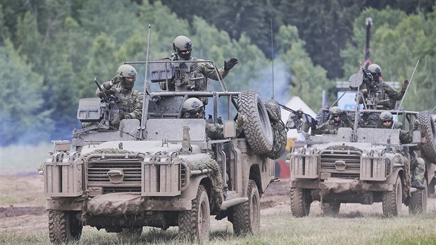 Ve vojenskm prostoru Brdy se konal 29. ronk Dne pozemnho vojska Bahna 2018 (23. ervna 2018).