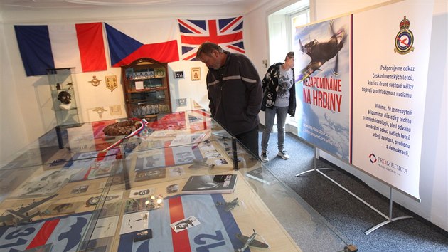 Nová Síň slávy muzea RAF je věnována pěti britským perutím, v nichž nejvíce létali za druhé světové války českoslovenští piloti.